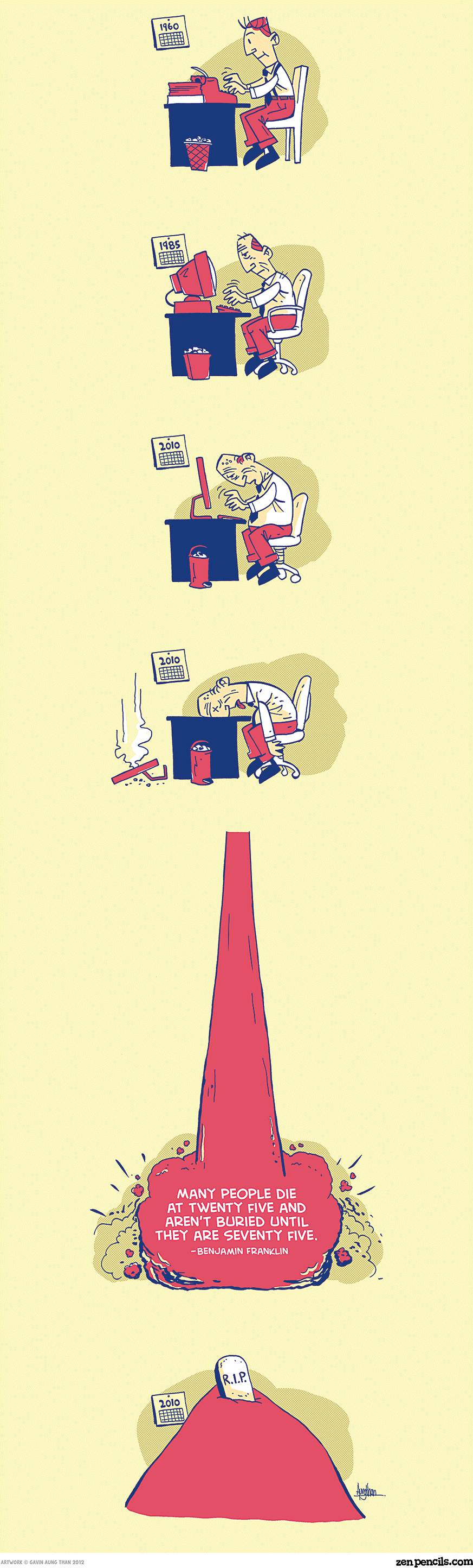 Mit freundlicher Genehmigung von © Gavin Aung / Zen Pencils